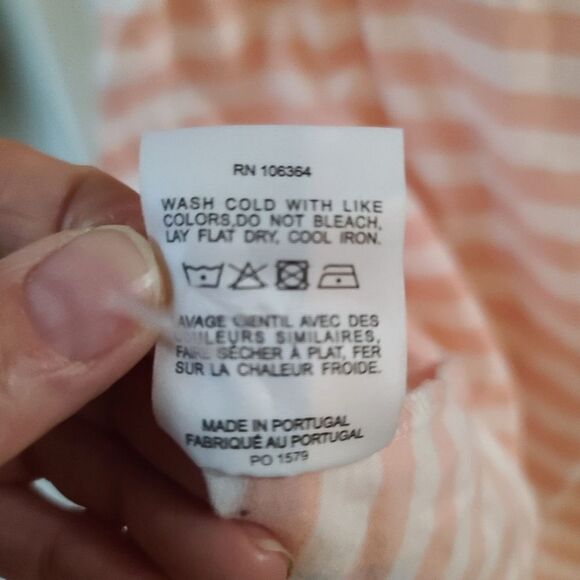 Kule The Charlotte Dress Pink and White XS NWT - Picture 10 of 10